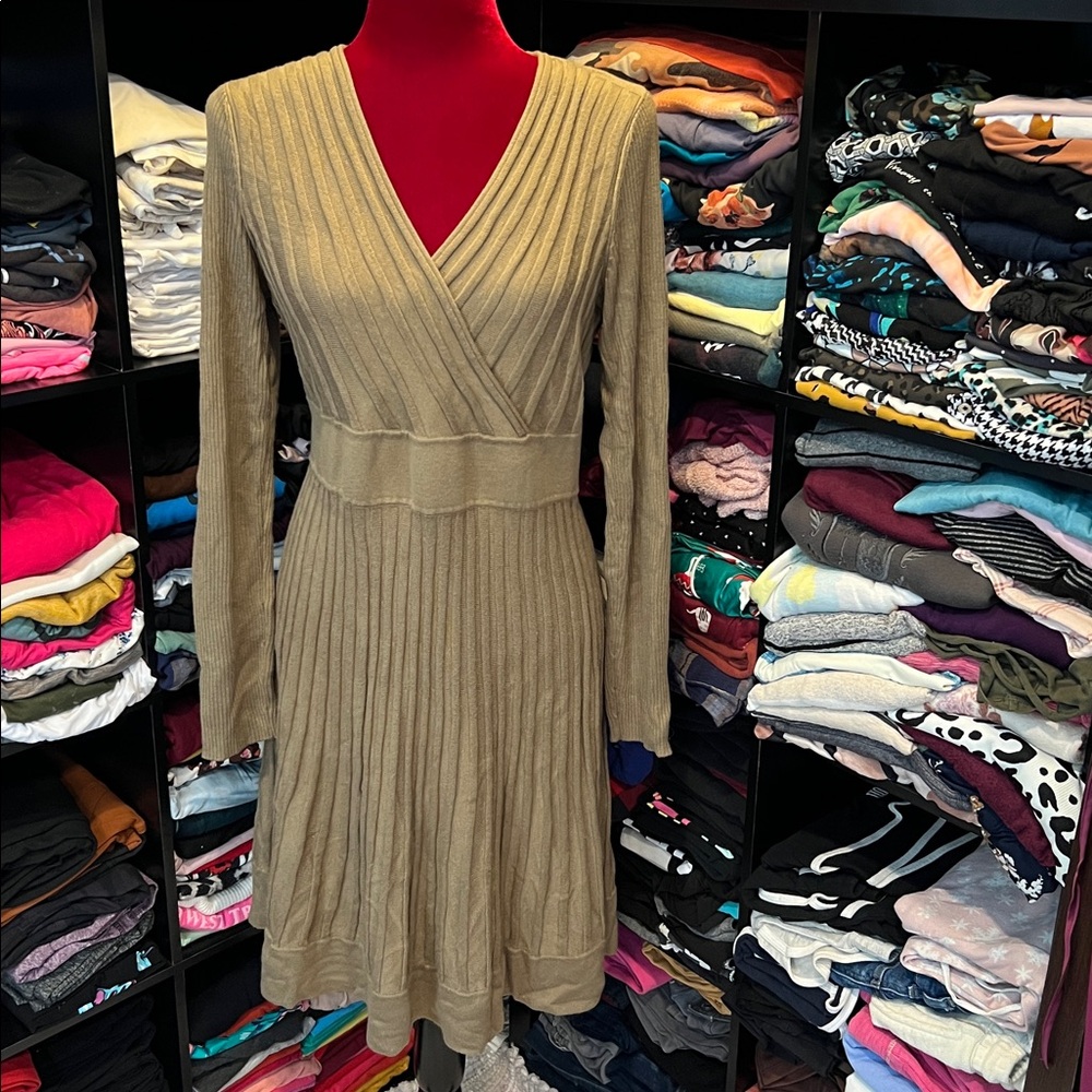 #42. 2/$63 Calvin Klein sweater dress. Large